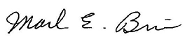 Mark Bruin signature